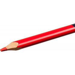 06310 ЗУБР КС-2 Двухцветный строительный карандаш 180 мм