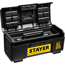 38167-24 Ящик для инструмента ''TOOLBOX-24'' пластиковый, STAYER Professional