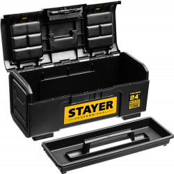 38167-24 Ящик для инструмента ''TOOLBOX-24'' пластиковый, STAYER Professional