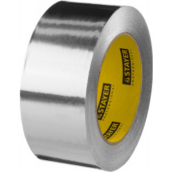 12268-50-50 Алюминиевая лента, STAYER Professional, до 120°С, 50мкм, 50мм х 50м
