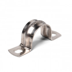 80980 Скоба метал. двухлапковая СМД (INOX) 8-9 (Fortisflex)