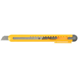 0901_z01 Нож из АБС пластика QUICK-9, сегмент. лезвия 9 мм, STAYER