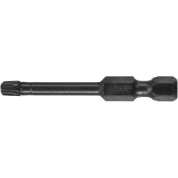 26025-25-50-S2 Биты ЗУБР ''ПРОФИ'' TORX, тип хвостовика E 1/4'', T25, 50мм, 2шт, на карточке