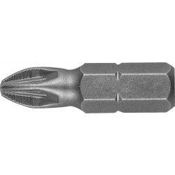 26221-2-25-02 Биты STAYER ''PROFI'', хвостовик C 1/4'', PZ №2, 25мм, 2шт