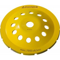 33382-180 Чашка STAYER ''PROFESSIONAL'' алмазная сегментная однорядная, высота 22,2мм, 180мм