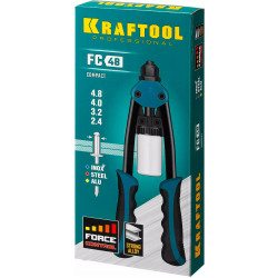 31161_z01 KRAFTOOL FC-48 компактный двуручный заклепочник, ''Force Control''