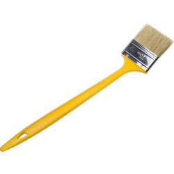 0110-75_z01 Кисть радиаторная STAYER ''UNIVERSAL-MASTER'', светлая натуральная щетина, пластмассовая ручка, 75мм