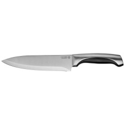 47941 Нож LEGIONER ''FERRATA'' шеф-повара, рукоятка с металлическими вставками, лезвие из нержавеюще