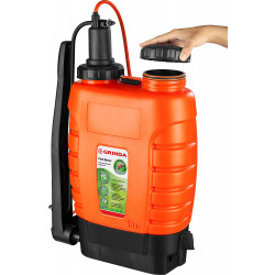 425216 Опрыскиватель садовый GRINDA ''Fine Spray'', ранцевый, телескопический удлинитель, 15л