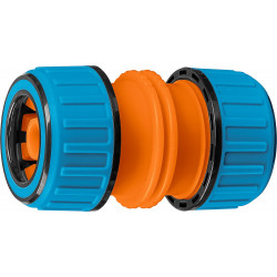 8-426447 GRINDA PROLine TM-U, 1/2'' - 3/4'', универсальная, муфта ремонтная, для шланга, из ударопрочного пластика с TPR