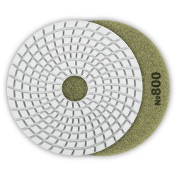 29867-800 ЗУБР 125мм №800 алмазный гибкий шлифовальный круг (Черепашка) для мокрого шлифования