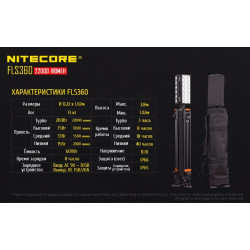 Полевая система освещения NITECORE FLS-360