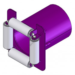 Кабельный ролик для ввода кабеля в трубу ВР 150