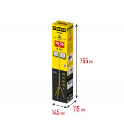56925-2-30 Светодиодные прожекторы на штативе LED-MAX STAYER 2х30Вт, 6500К IP65, 1.6 м