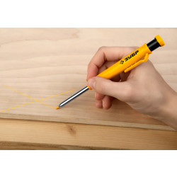 06313-5 Сменные грифели для автоматического строительного карандаша ЗУБР, 6шт желтые, серия Профессионал