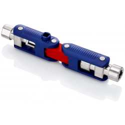 001106V03 Ключ для электрошкафов ''DoubleJoint'' 62 mm (карта самообслуживания / блистер) KNIPEX