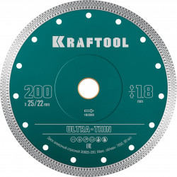 36685-200 KRAFTOOL ULTRA-THIN 200х1.8 мм ультратонкий алмазный диск
