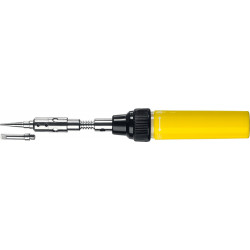55506-H4 Газовый паяльник STAYER MS 300, 40 Вт, 1200°С в наборе: 4 в 1, горелка, фен, 2 жала