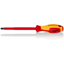 982503 Отвертка Pozidriv PZ3 VDE 1000V длина стержня 150 мм, L-270 мм KNIPEX