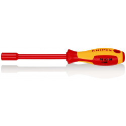 980308 Торцевой ключ 8мм VDE 1000V вороненый L-237 mm KNIPEX