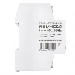 Реле напряжения однофазное RE V-32A
