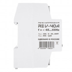 Реле напряжения однофазное RE V-40A