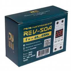 Реле напряжения однофазное RE V-50A