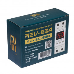 Реле напряжения однофазное RE V-63A