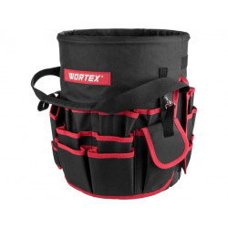 Сумка для инструмента WORTEX WB 3037 оксфорд, 370x300х300 мм, вес до 25 кг (58 отсеков хранения) 1323694